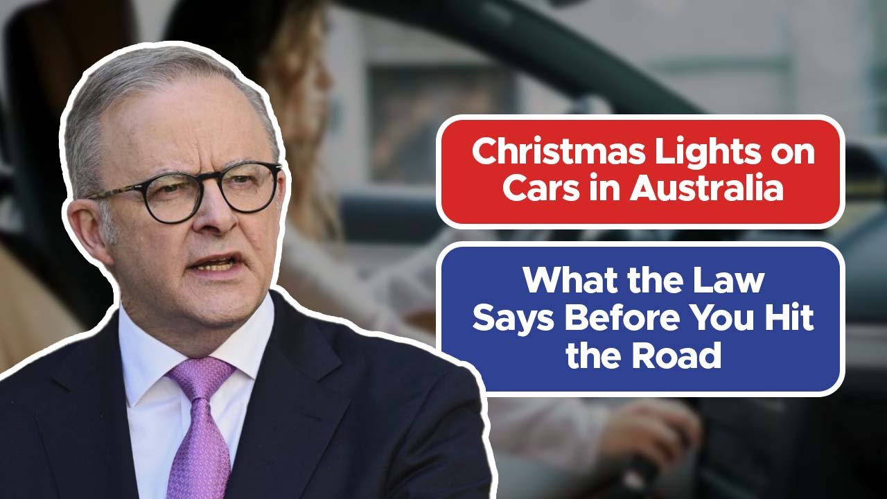Christmas Lights on Cars in Australia – What the Law Says Before You Hit the Road