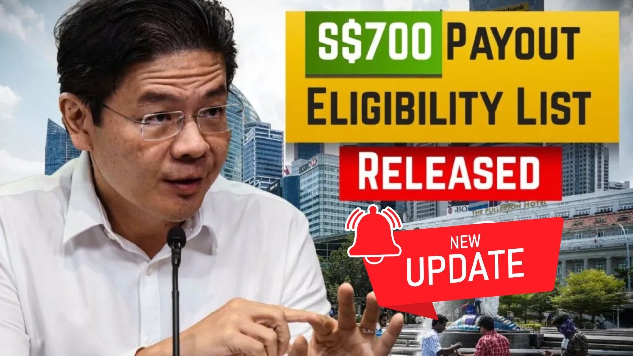 S$700 Government Payout 2025 in Singapore – Full Recipient List and Payment Dates
